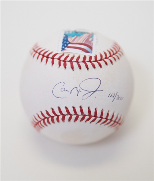 Tony Gwynn & Cal Ripken Jr Signed Baseballs - JSA